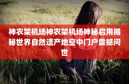 神农架机场神农架机场神秘启用揭秘世界自然遗产地空中门户震撼问世