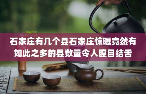 石家庄有几个县石家庄惊曝竟然有如此之多的县数量令人瞠目结舌
