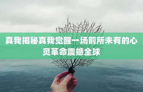 真我揭秘真我觉醒一场前所未有的心灵革命震撼全球