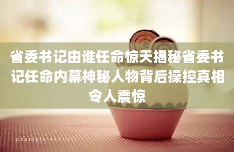 省委书记由谁任命惊天揭秘省委书记任命内幕神秘人物背后操控真相令人震惊