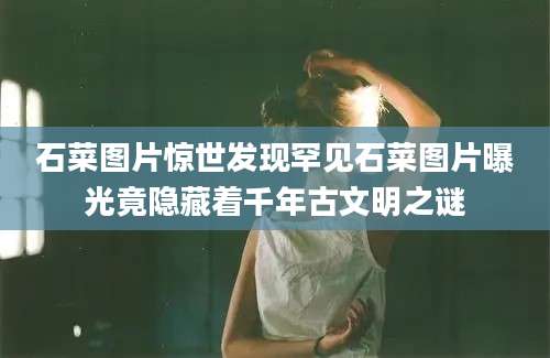 石菜图片惊世发现罕见石菜图片曝光竟隐藏着千年古文明之谜
