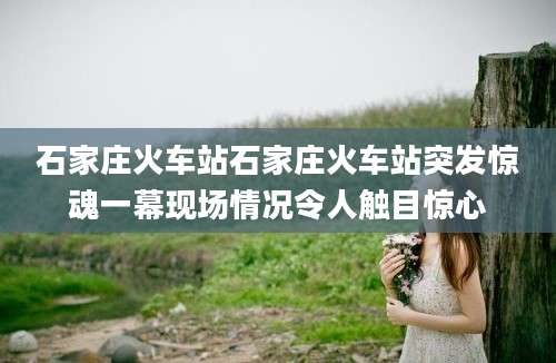 石家庄火车站石家庄火车站突发惊魂一幕现场情况令人触目惊心