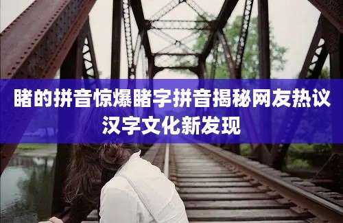 睹的拼音惊爆睹字拼音揭秘网友热议汉字文化新发现