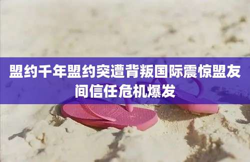 盟约千年盟约突遭背叛国际震惊盟友间信任危机爆发